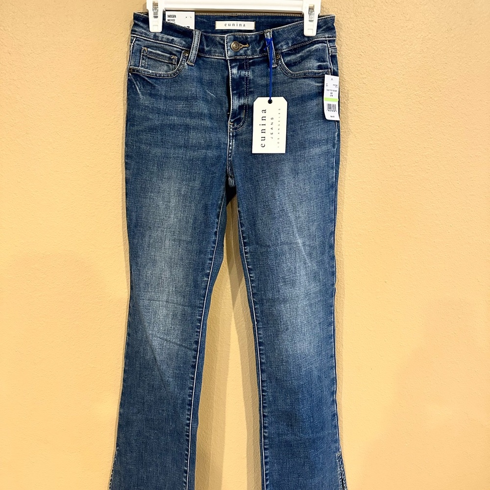 Eunina Blue Boot Cut Jeans with Classic Style